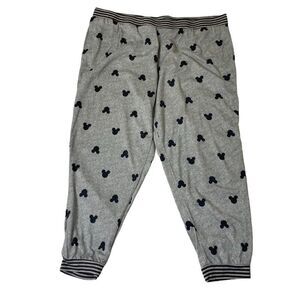 Disney Mickey Mouse Print Pajama Pants Sz 2X